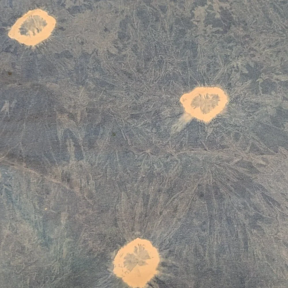 Shibori Pillowcase Tie Dye Throw Accent Decor Handmade Boho Fairycore Festival‎